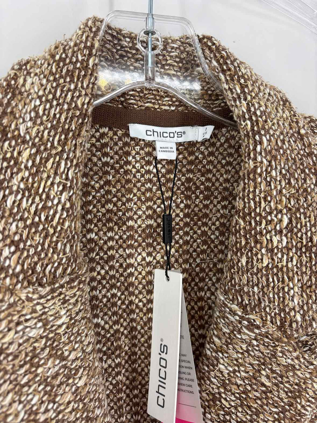Size M Chico's Brown Jacket