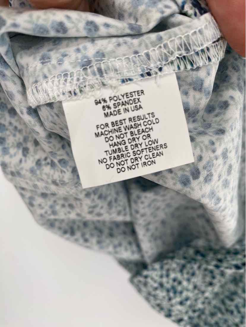 Size S BIRDIES White Print Shirt