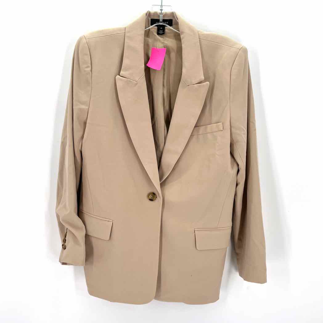Size 10 HALOGEN Beige Blazer