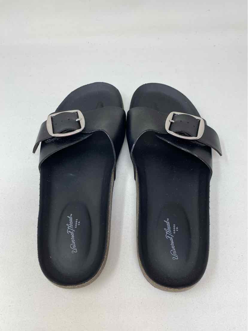 Shoe Size 6 UNIVERSAL THREAD Black Sandals