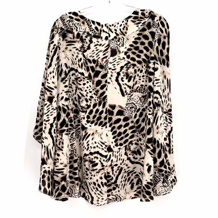 Size 0X Jennifer Lopez Cream Shirt
