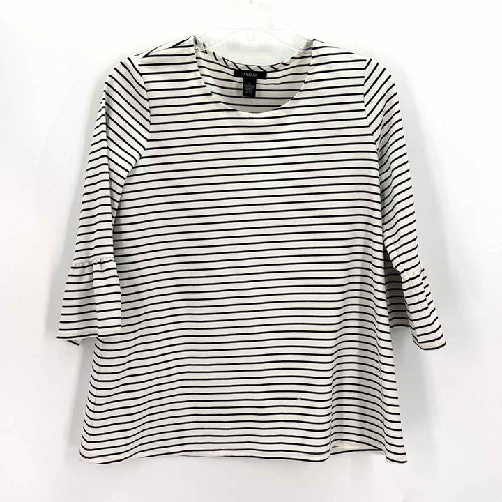 Size S ALFANI Multi-Color Knit Shirt