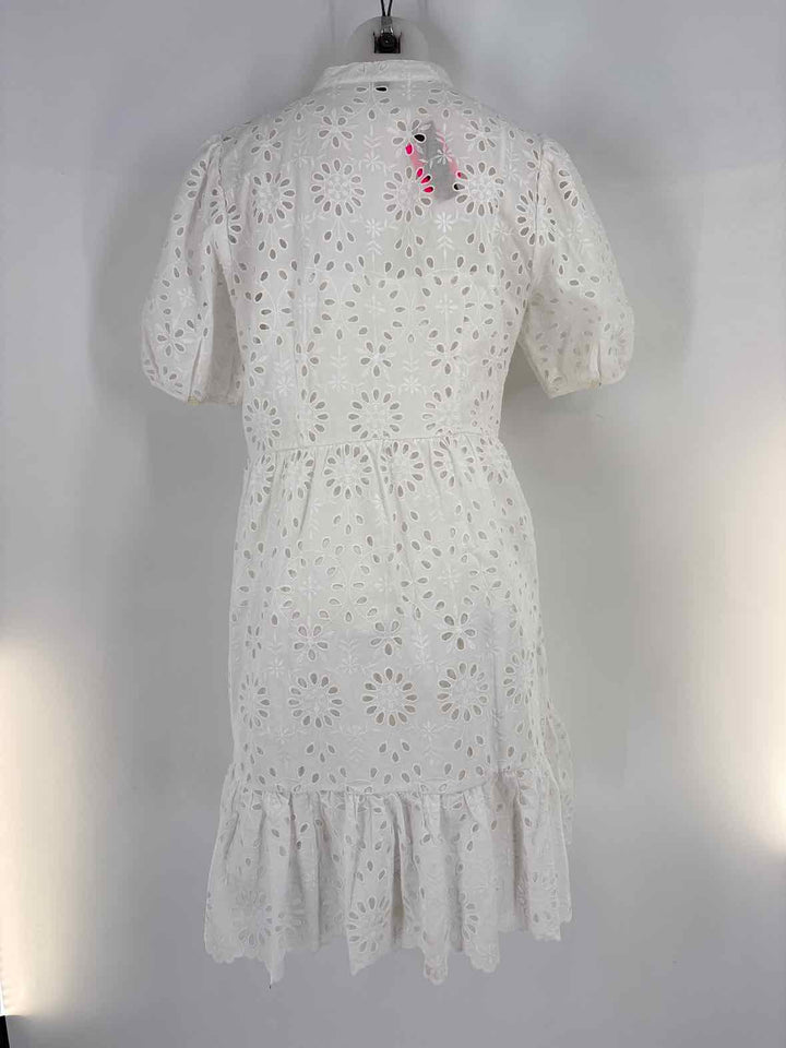 Size 8 J Crew White Dress