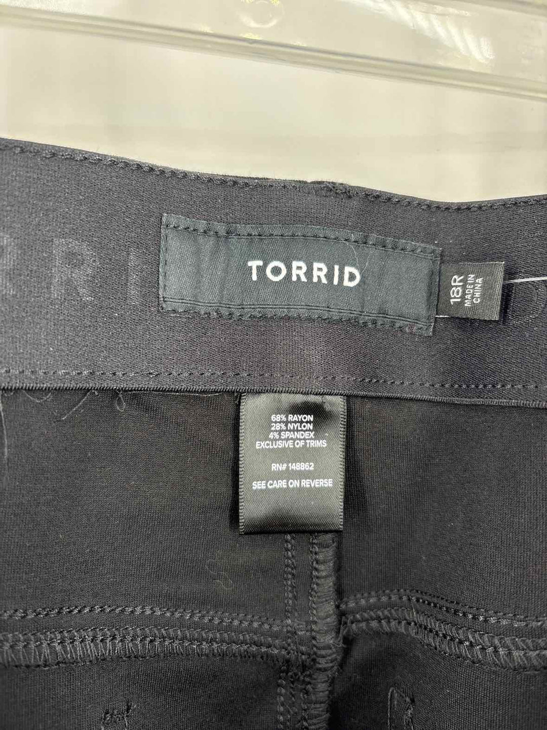 Size 8 Torrid Black Pants