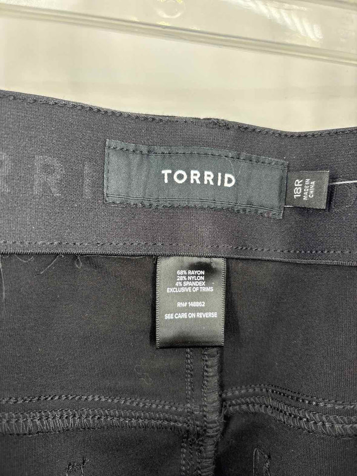 Size 8 Torrid Black Pants
