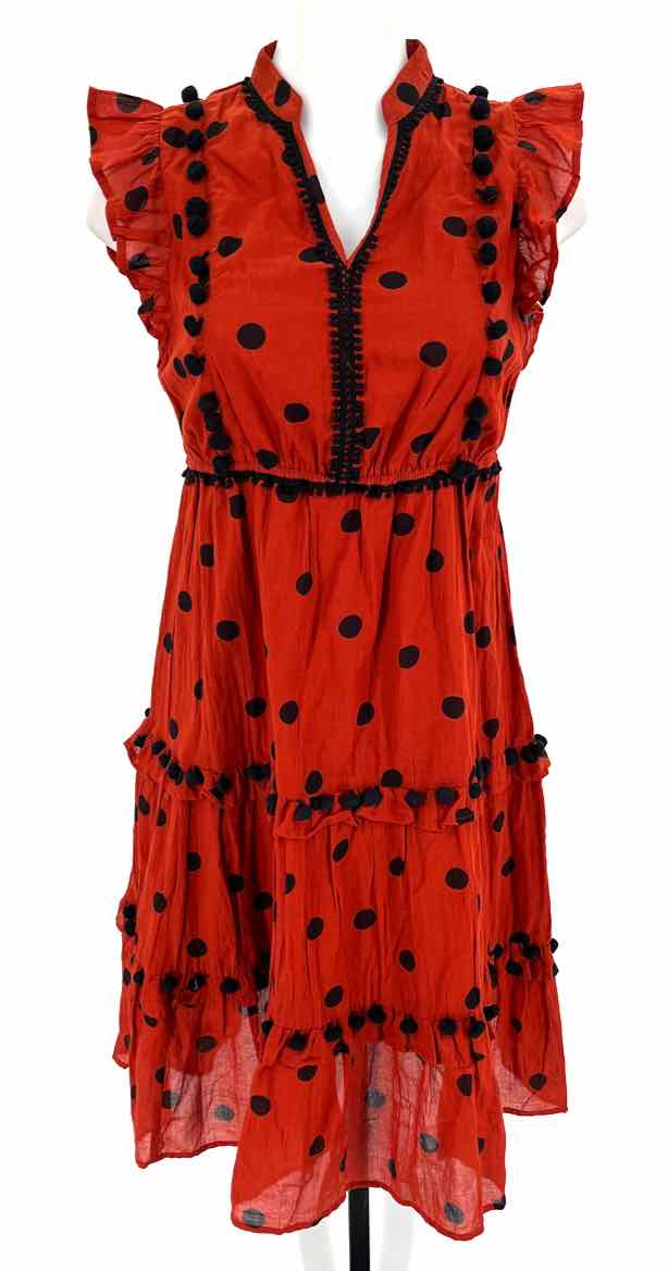 Size Petite CROWN & IVY Rust Dress