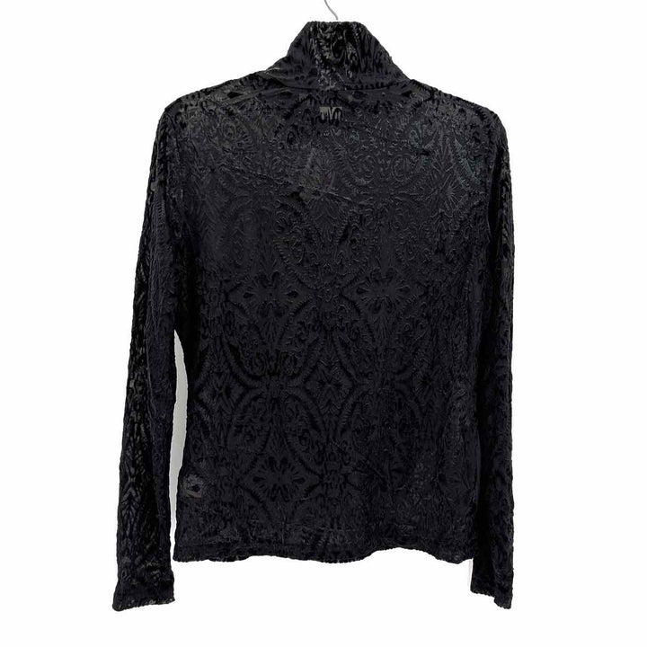 Size XL Black Velvet Shirt
