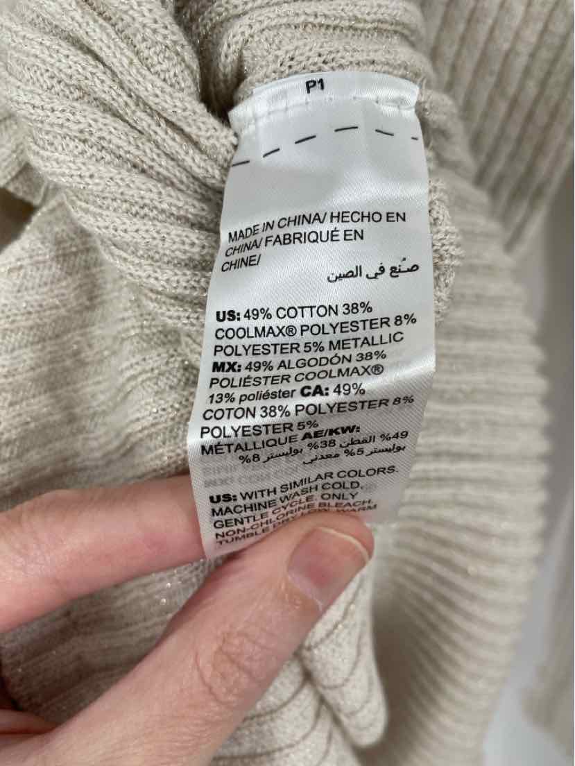 Size L Chico's Tan Sweater