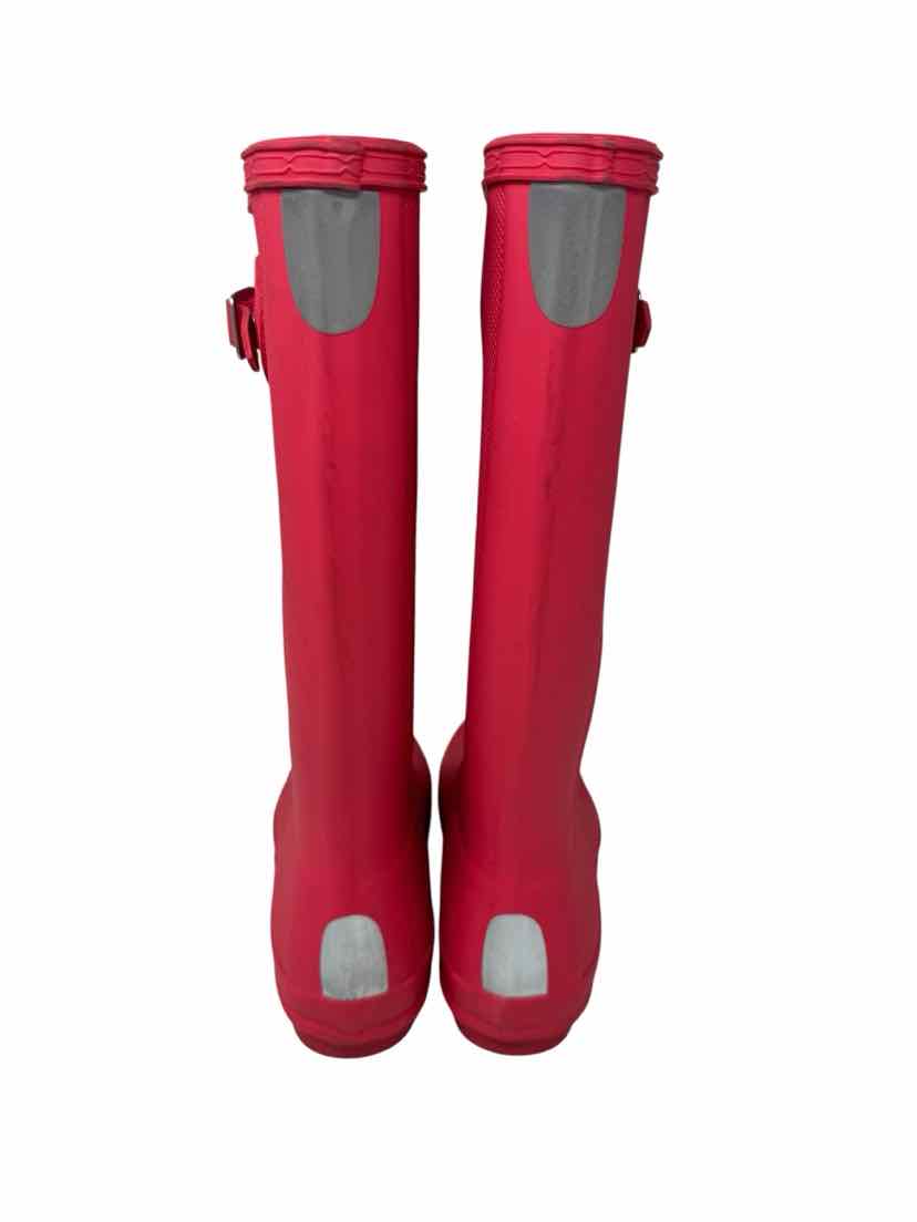 Shoe Size 6 Hunter Red Boots