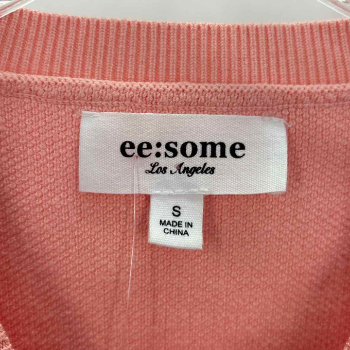Size S EE:SOME Pink Sweater