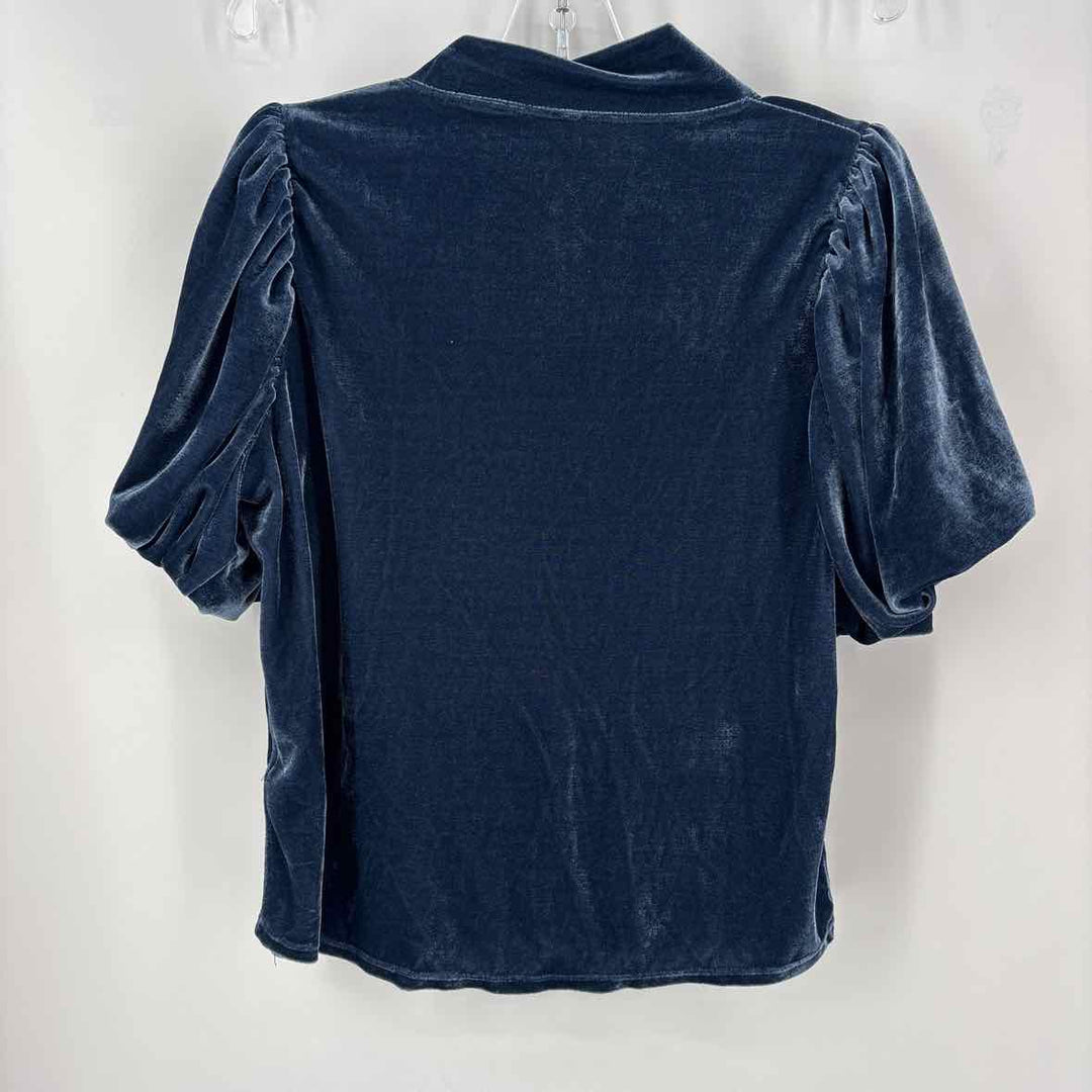 Size M FREE PEOPLE Blue Shirt