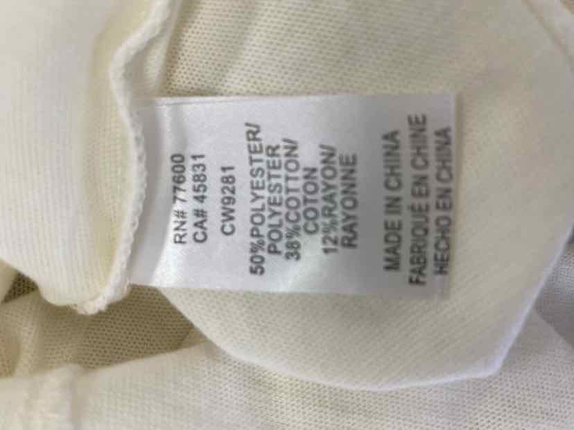 Size XS CHASOR Cream Shirt