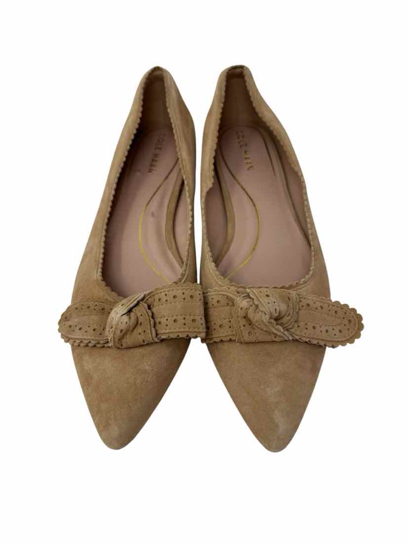 Shoe Size 11 Cole Haan Tan Suede Flats