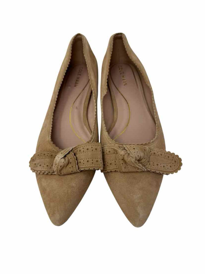 Shoe Size 11 Cole Haan Tan Suede Flats