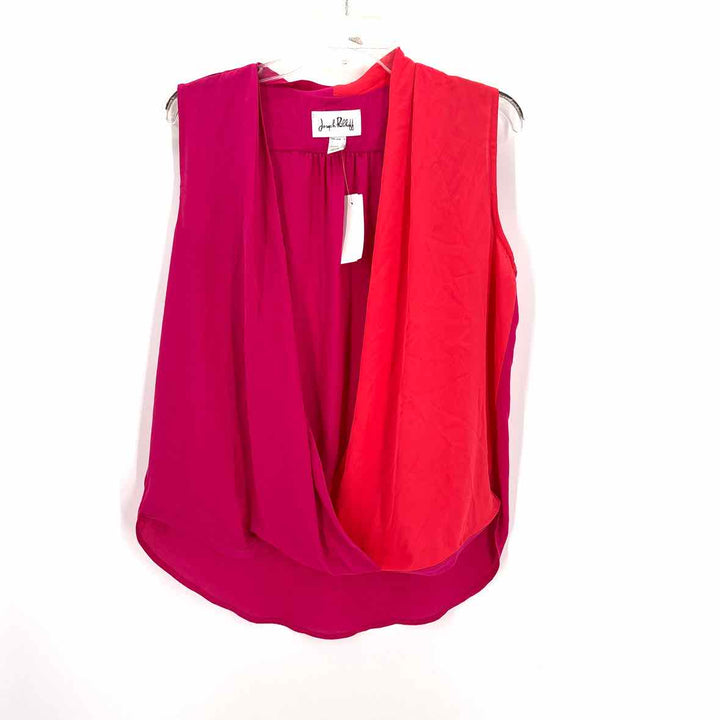 Size 12 JOSEPH RIBKOFF Orange Shirt