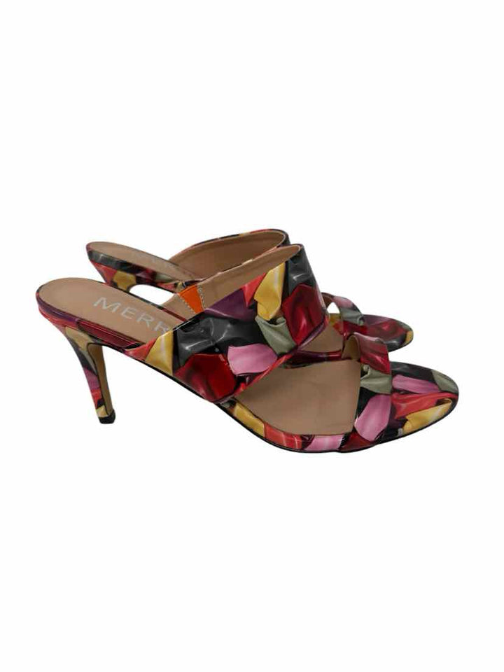 Shoe Size 10.5 Multi-Color Sandals