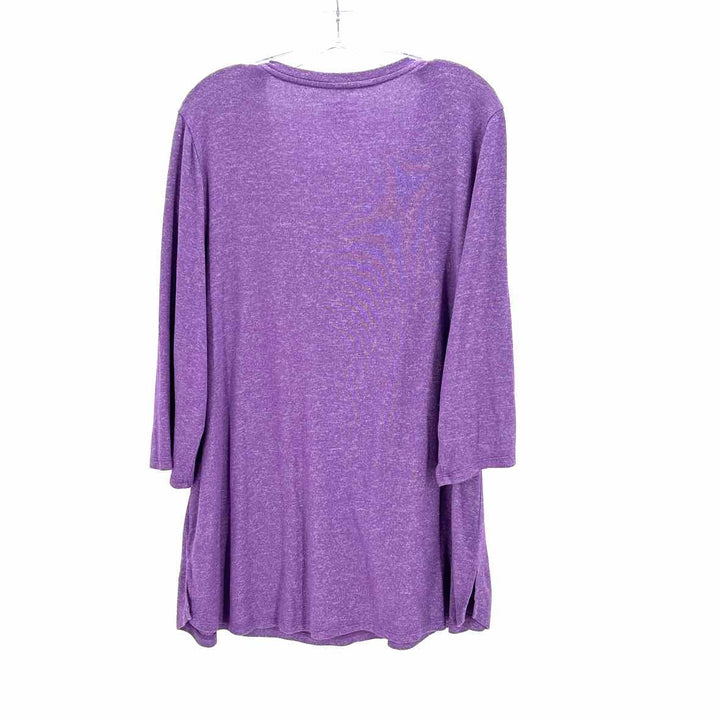 Size 18/20 LANE BRYANT Purple Knit Shirt