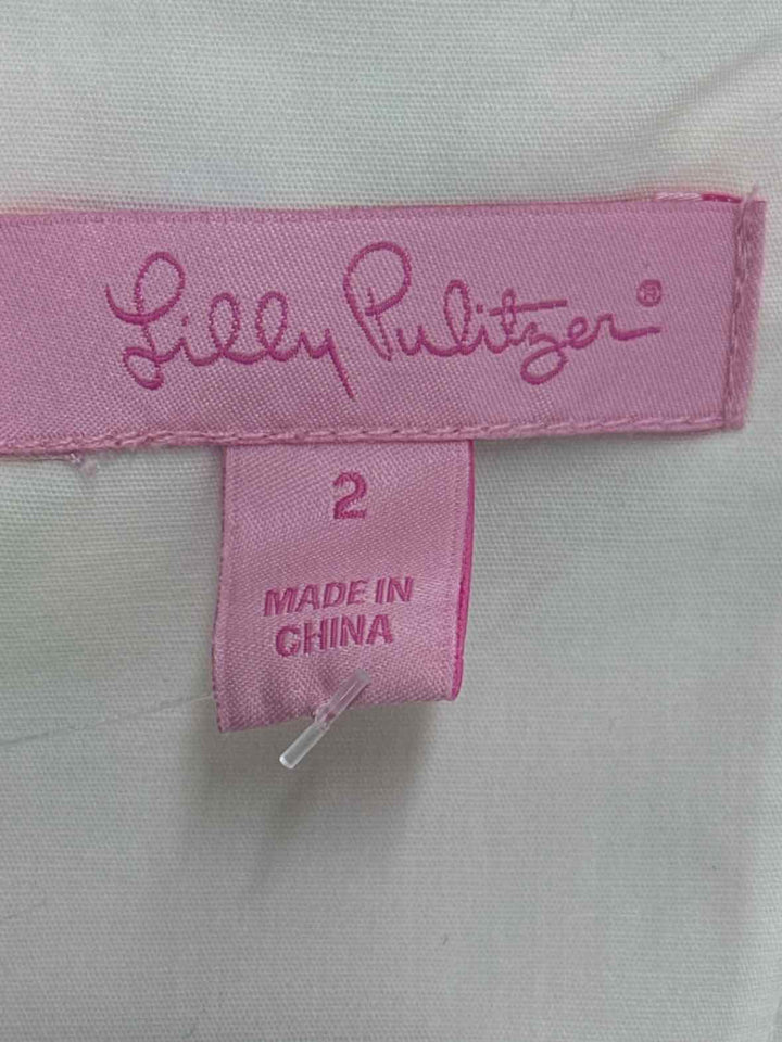 Size 2 Lilly Pulitzer Multi-Color Dress