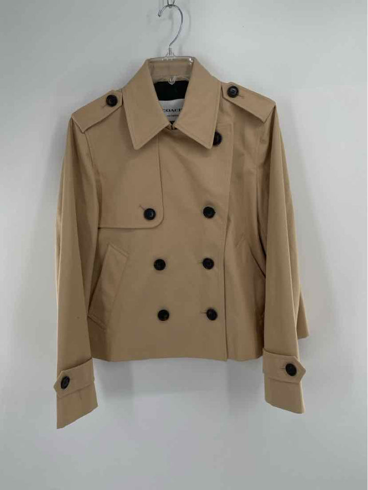 Size S Coach Tan Luxury - Jacket