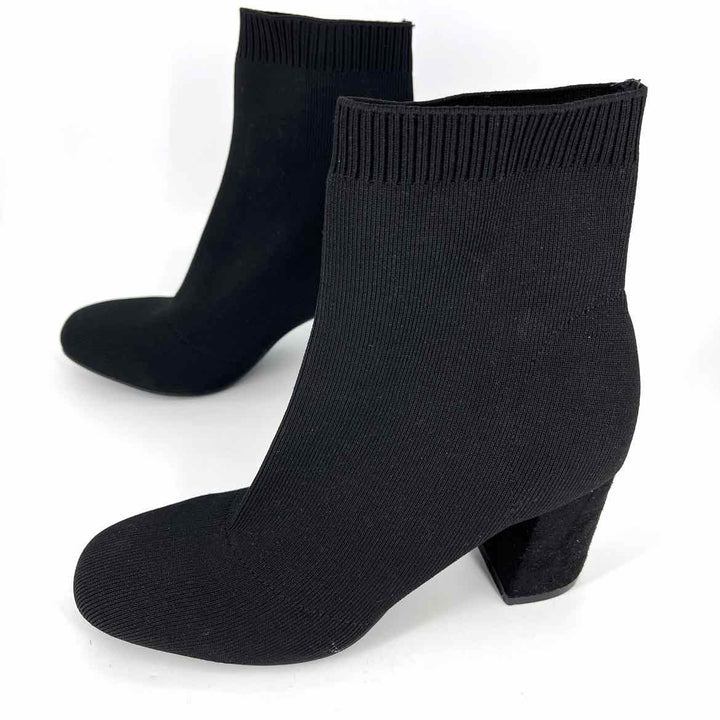 Shoe Size 9 MIA Black Knit Boots