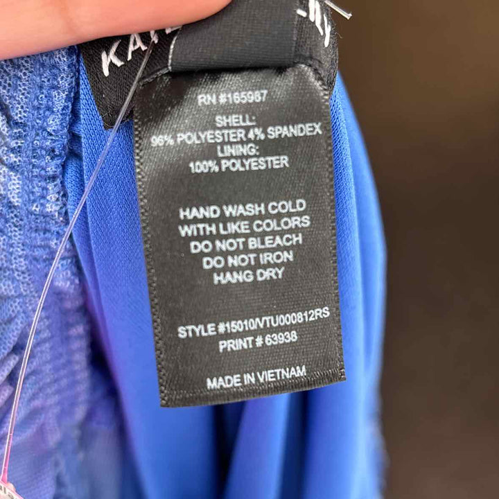 Size 10 Blue Mesh Dress