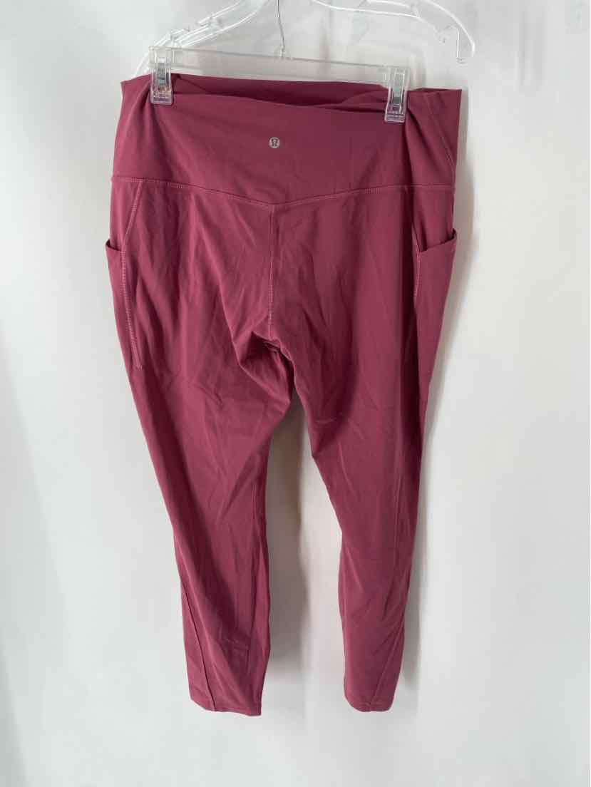 Size 16 Lululemon Pink Pants