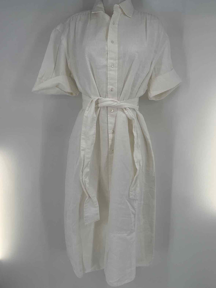 Size 8 RALPH LAUREN White Dress