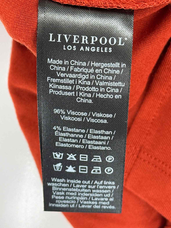 Size M LIVERPOOL Orange Shirt