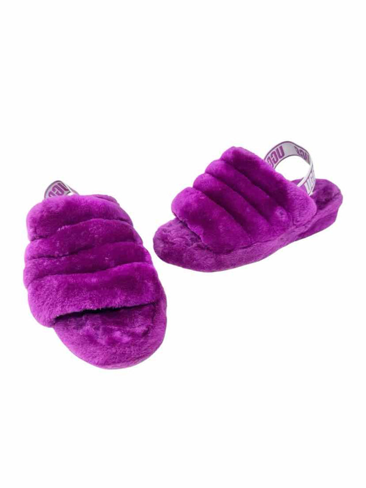 Shoe Size 9 Ugg Fuschia Slippers