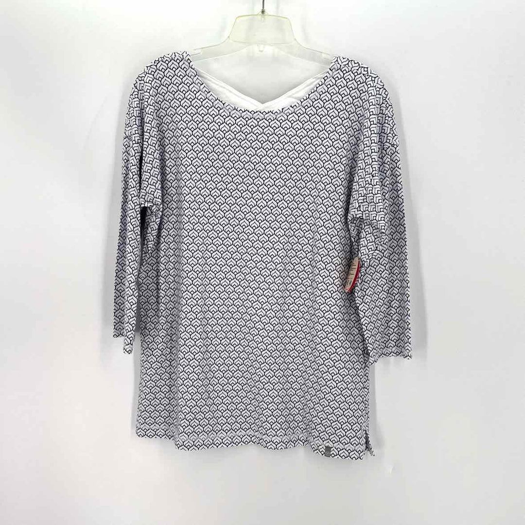 Size L Talbots White Shirt