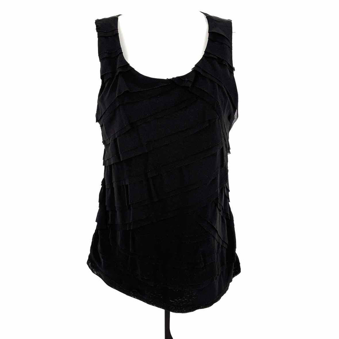 Size L Chico's Black Shirt