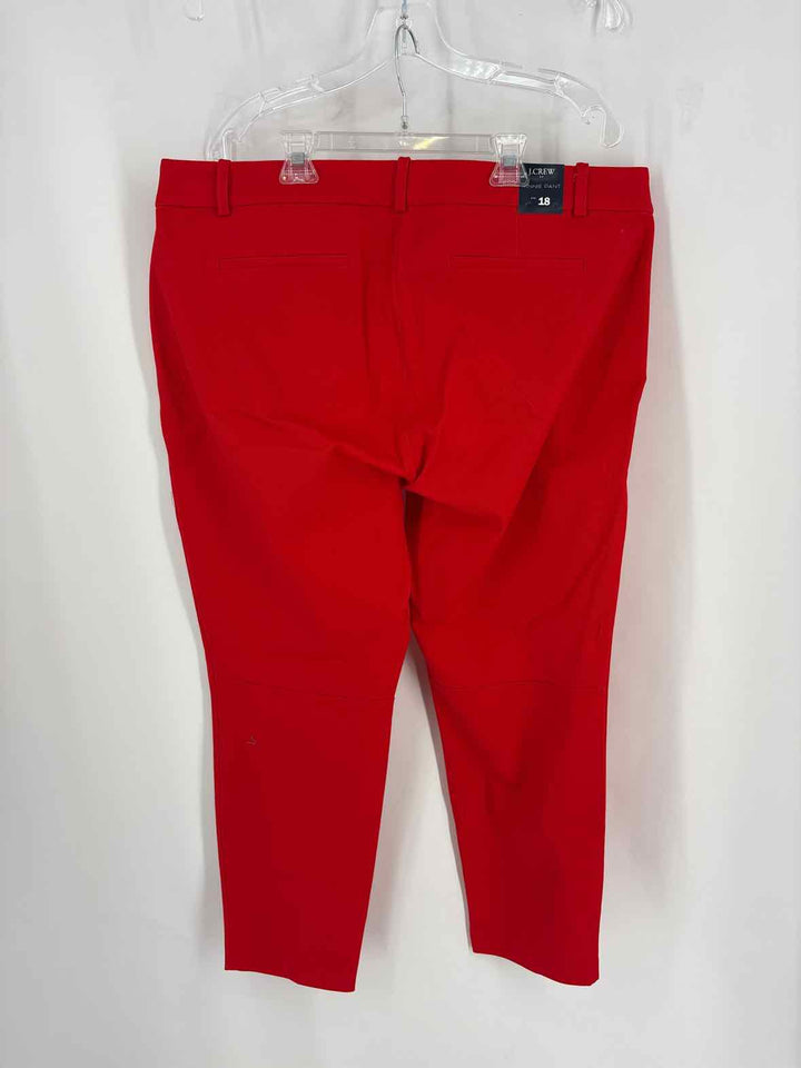 Size 18 J Crew Red Pants