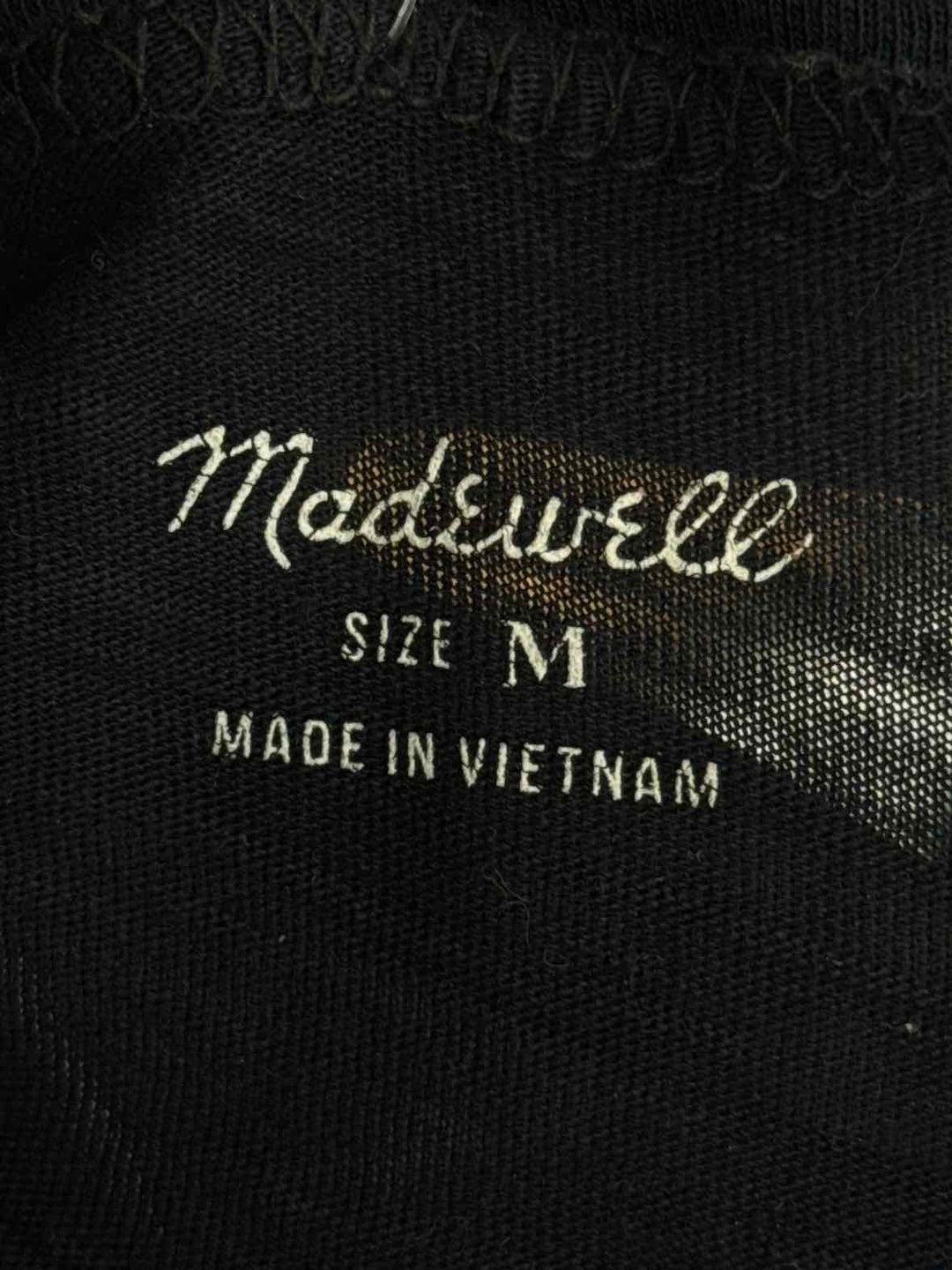 Size M MADEWELL Black Shirt
