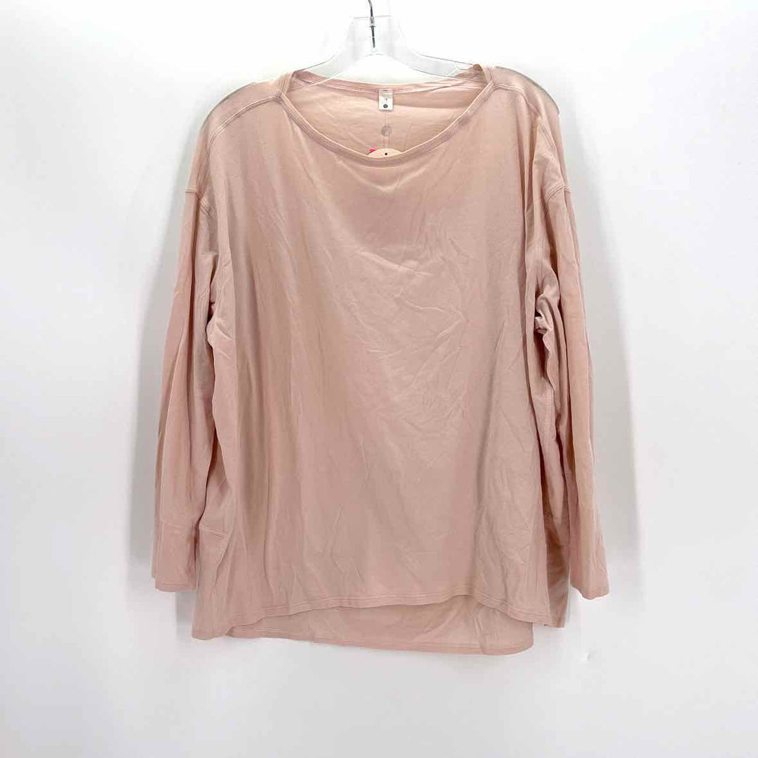 Size L Lululemon Peach Shirt