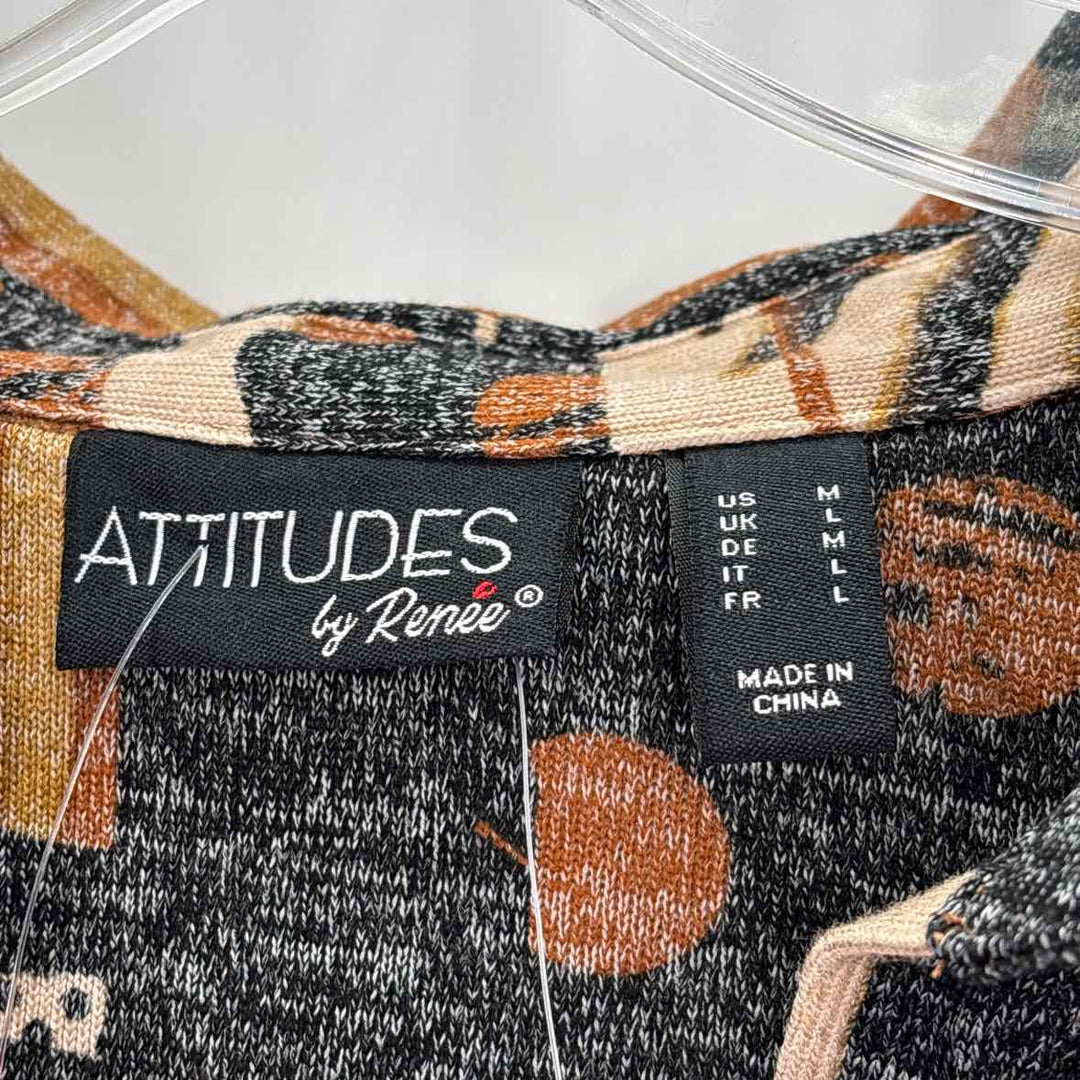 Size M ATTITUDES BY RENEE Tan Dress