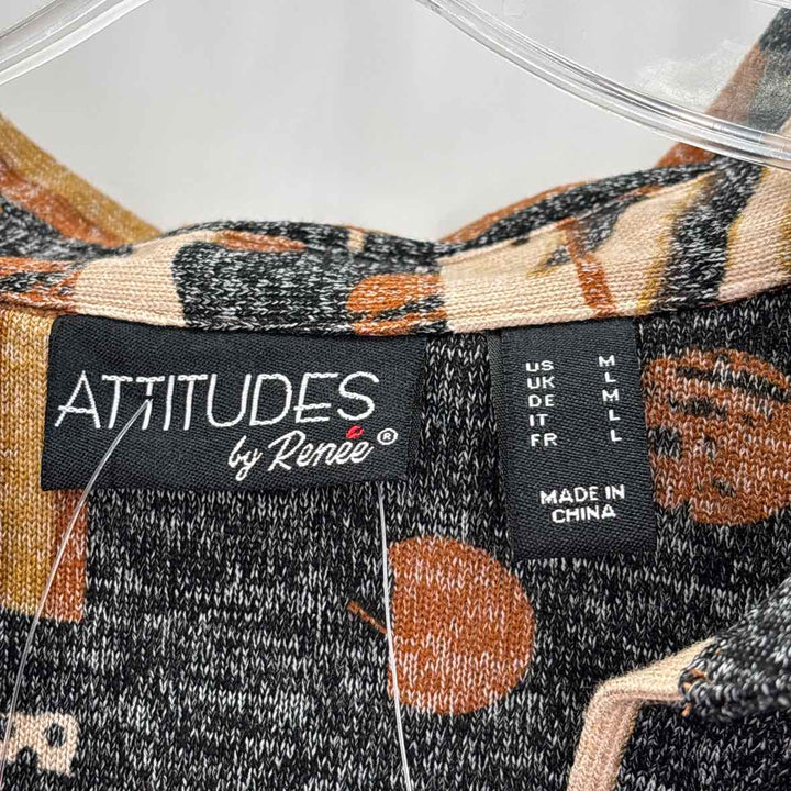 Size M ATTITUDES BY RENEE Tan Dress