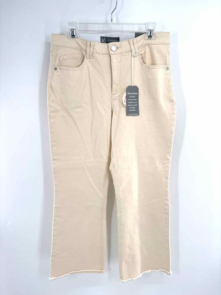 Size 10 WIT & WISDOM Beige Pants