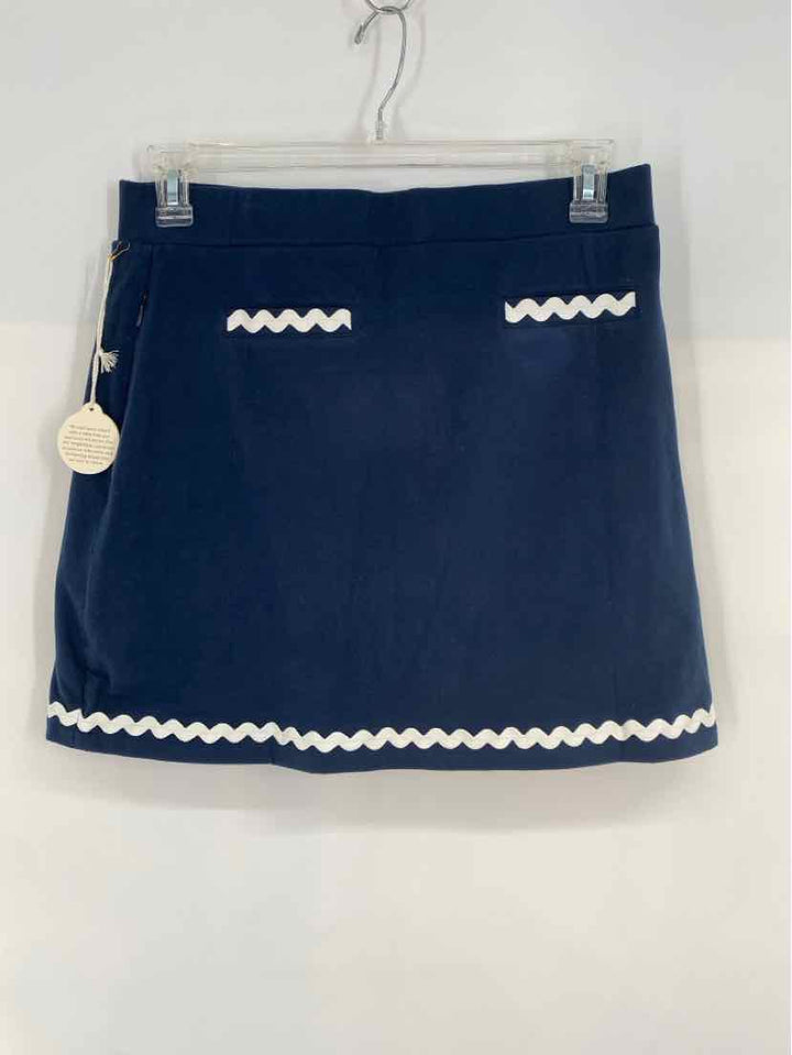 Size L SPARTINA Navy Skirt