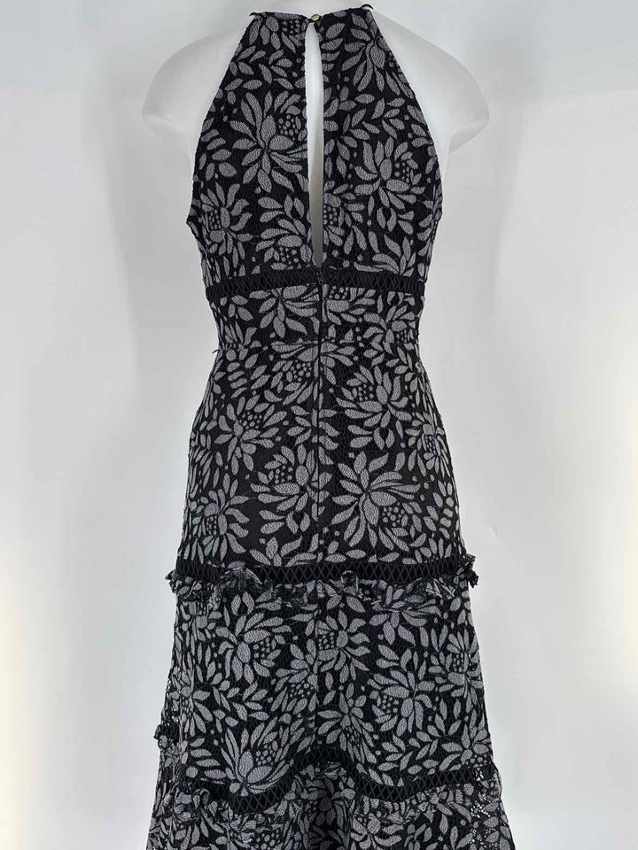 Size M KEEPSAKE Black Lace Dress