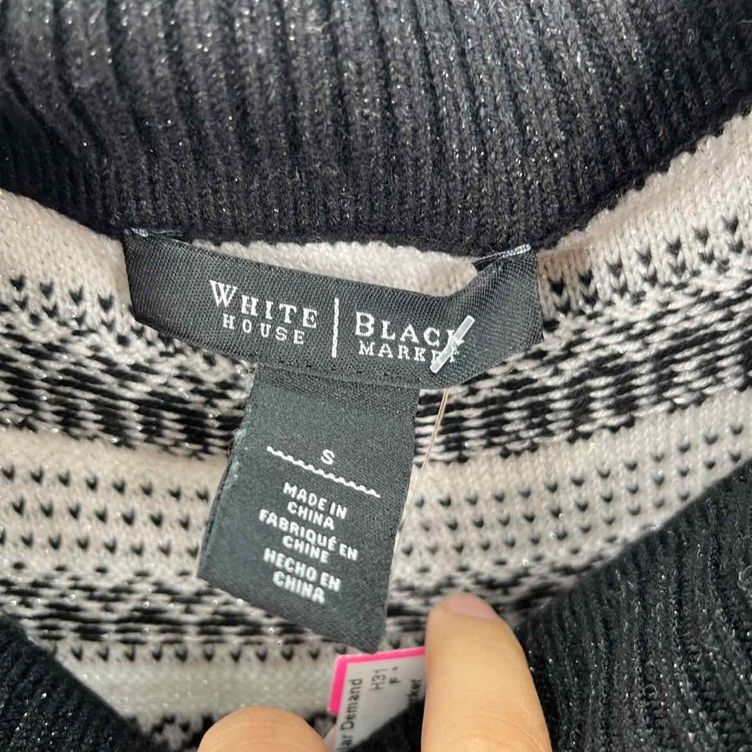 Size S White House Black Market Black Knit Sweater