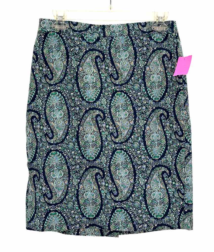 Size 4 J Crew Navy Skirt