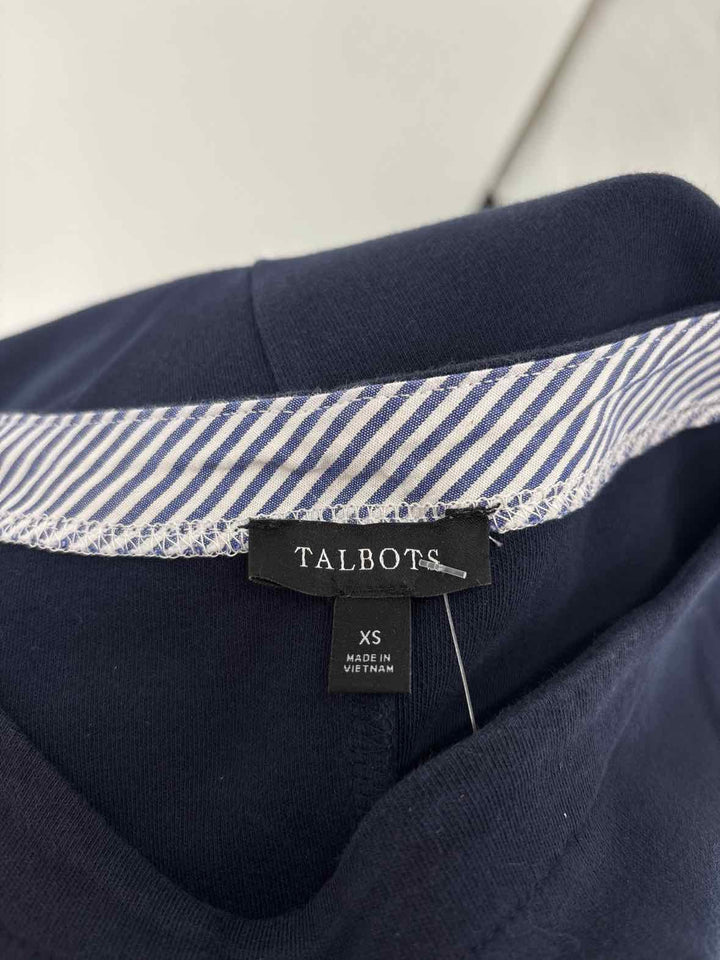 Size XS Talbots Navy Dress