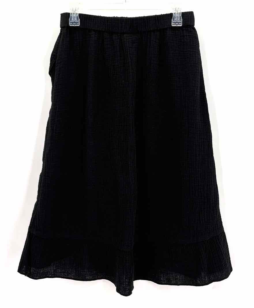 Size XS J JILL Black Skirt