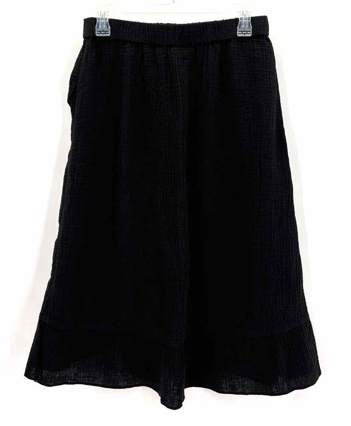 Size XS J JILL Black Skirt