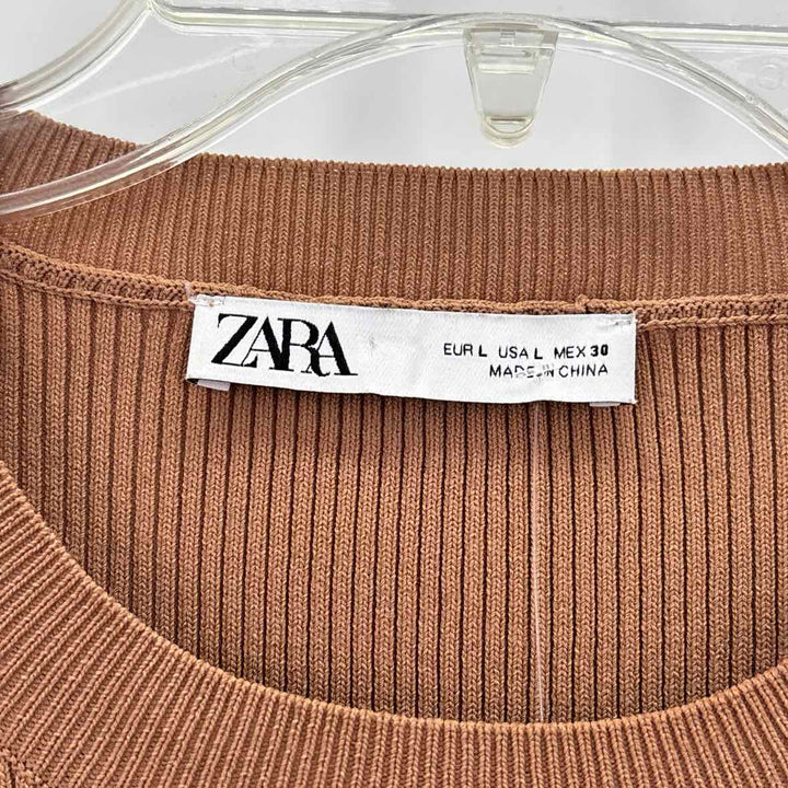 Size L ZARA Tan Shirt