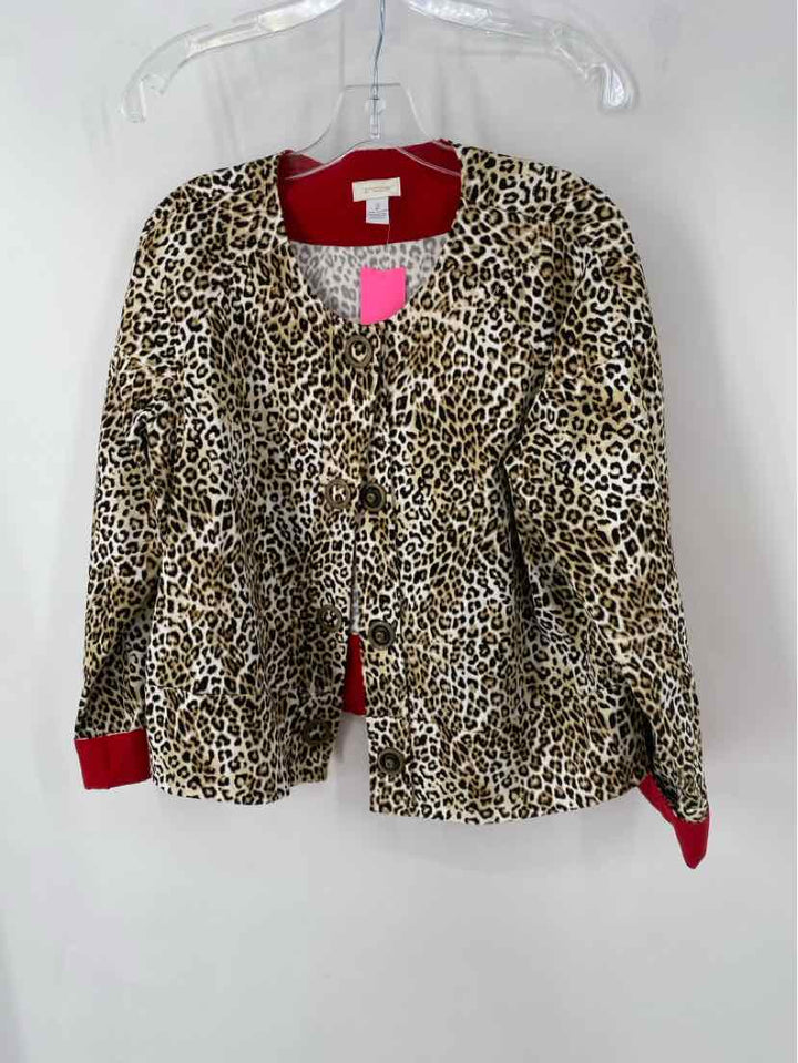 Size M Chico's Brown Jacket