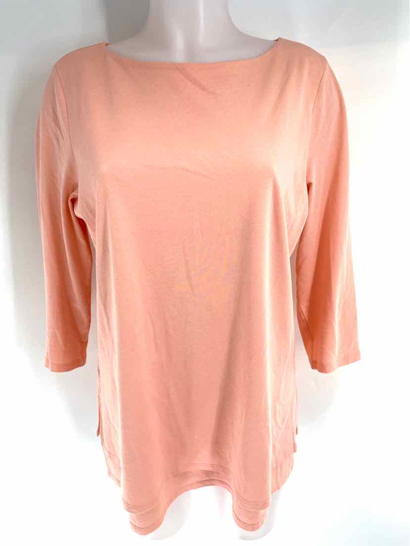 Size M J JILL Pink Cotton Shirt