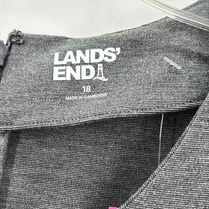 Size 18 LAND END Gray Dress