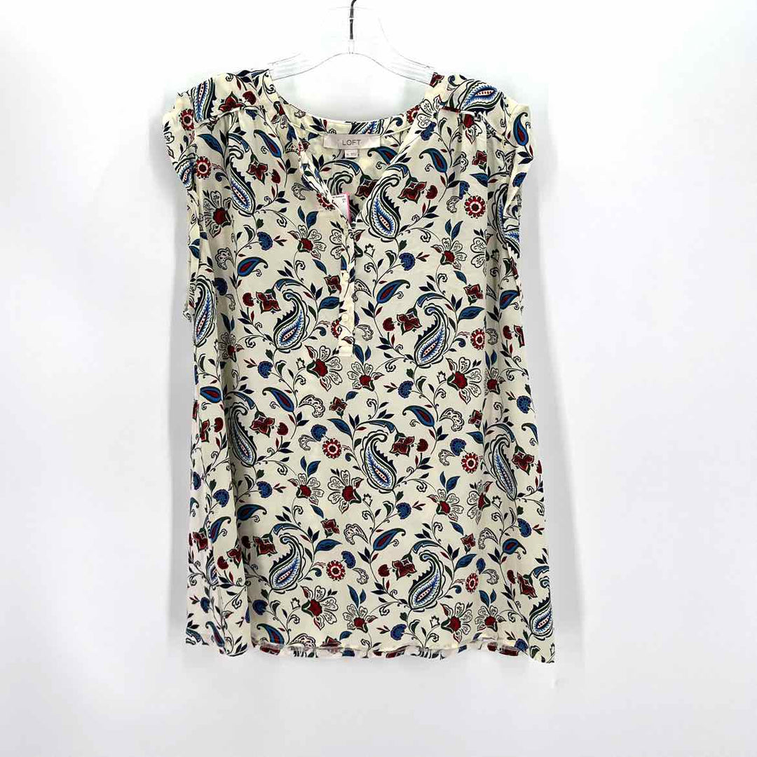 Size XL LOFT Cream Shirt