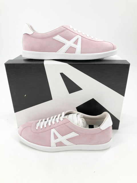 Shoe Size 8.5 Pink Suede Sneakers